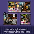 thumbnail image 6 of LEGO Wednesday & Enid's Dorm Room Playset - Building Toy for Pretend Play with 4 Minifigures - Wednesday Addams Doll for Kids, Girls & Boys, Ages 10+ - Gift Idea for Birthday - 76781, 6 of 8