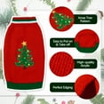 thumbnail image 6 of BRKURLEG Dog Sweater Pet Christamas Tree Sweaters Holiday New Year Pet Clothe Dog Costume Apparel Warm Winter Pet Coat for Cat Dog Puppy Kitten, 6 of 7