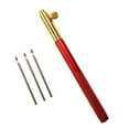 thumbnail image 2 of French Embroidery Crochet Hook with 3pcs for work Beading Craft Beginners Set - Red_Metal, 2 of 6