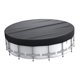 thumbnail image 3 of Tapa redonda para piscina, lona de fácil instalación, tapa para piscina sobre el suelo para bañera 10 pies Sharpla Tapa de piscina, 3 of 8