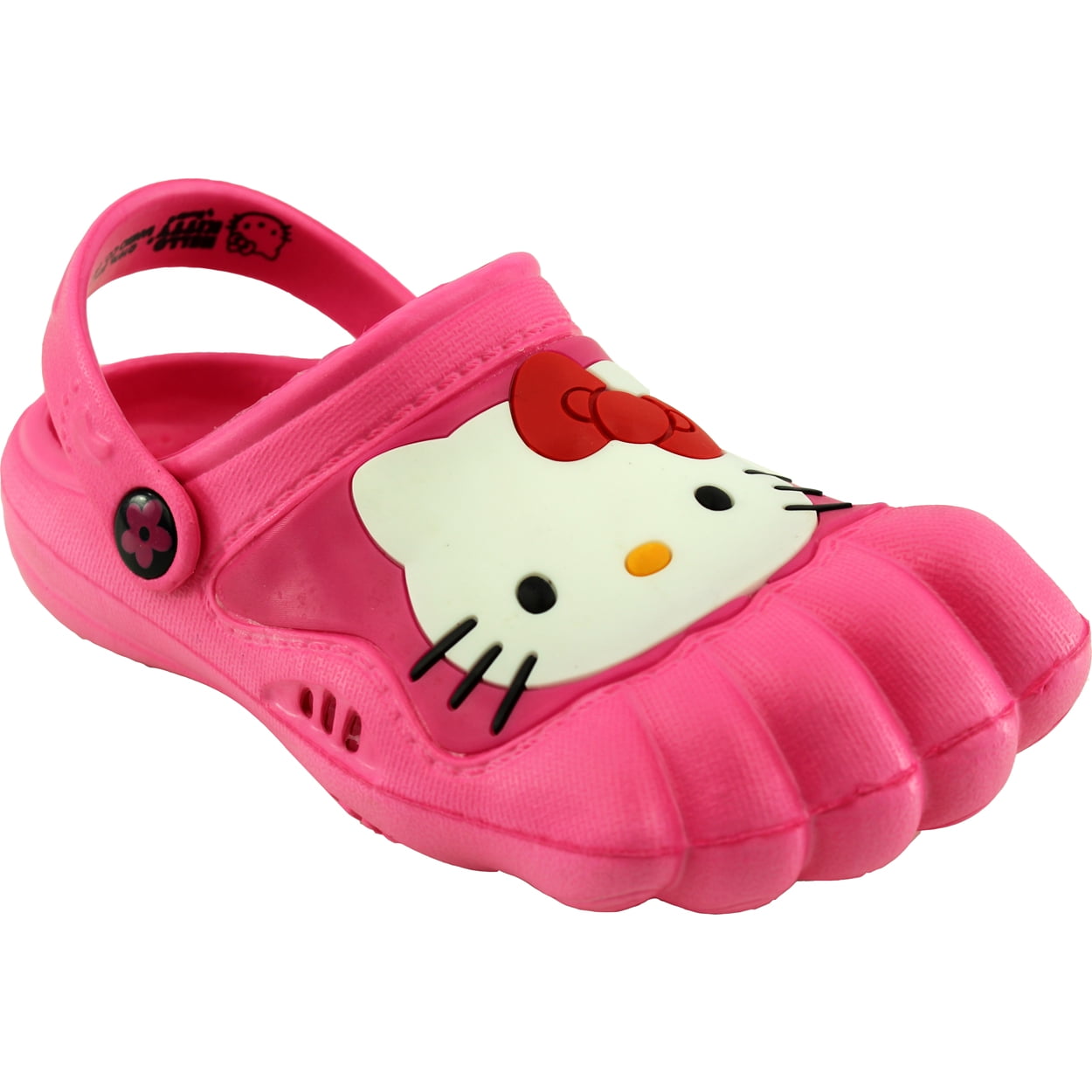 Sanrio Hello Kitty Girls Pink Silly Feet Clogs 01071