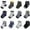 Space and Rockets, variant on Rising Star Infant Crew Socks for 0-24 Months Baby Boy (12 Pack) - Space and Rockets