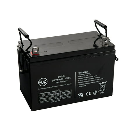 AJC 12V 100Ah Sump Pump Replacement Battery