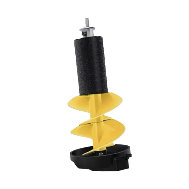 tamizeot Ice Drill Auger Effective Tool For Making Holes In Ice During Challenging Winter Conditions Yellow 50cm