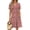 1 Red Floral, variant on Summer Dresses for Women V Neck Short Sleeve Casual T Shirt Dress Beach Sundresses with Pockets