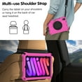 thumbnail image 5 of Kids Friednly Case for iPad Mini 6th Generation 2021, EVA Foam Shoulder Strap Shockproof Protective Case with Pencil Holder Rotated Handle Bracket Stand Heat Dissipation Cover,Rose, 5 of 7