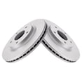 thumbnail image 2 of TRQ Front Brake Rotors Set Vented Premium G-Coated Fits Select 2013-2019 Nissan Sentra, 2 of 6