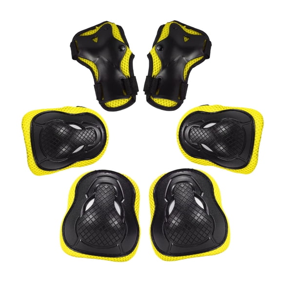 6Pcs Kids Protective Gear Set Skating Elbow Hand Pad Knee Guards For 3-8 Kid Roller Skating Scooter Skateboard Cycling