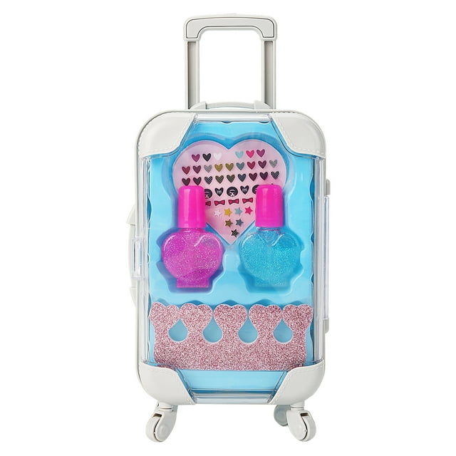 Doll Suitcase Plastic Cute Traveling Case Trolley Case for 18in Doll