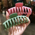 thumbnail image 3 of Pinzas para el pelo ShenMo Big Hair Claw liwang 4,33 pulgadas café 5 piezas, 3 of 5