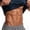 Blue, variant on Waist Trainer Trimmer Sweat Belt Band for Men Lower Belly Fat Sauna Slimming Belt Suit Workout Big and Tall Size S-5XL Silver