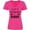 Hot Pink, variant on Inktastic I Got It from My Daddy Women's V-Neck T-Shirt