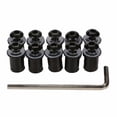 thumbnail image 1 of 10 x Fai Wind Screen Screw Windshield Mounting Motorcycle Black, 1 of 5