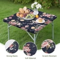 thumbnail image 4 of Square Tablecloth with Elastic Edges 36 * 36 Inch Waterproof Pioneer Table Cover Washable Indoor and Outdoor for Party Kitchen Dinner Banquet Patio Picnic, 4 of 6