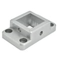 thumbnail image 3 of Aluminum Profiles Connector, Channel System Fixed Base  Match 2 Way High Hardness  for Track, 3 of 7