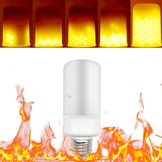 Tomshine LED Flickering Effect Fire Light Bulb 3 Lighting Modes E27