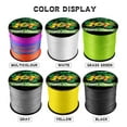 thumbnail image 4 of 4 Strands Fishing Line 300/100M Braided PE Fishing Strong Fishing Line Multifilament Durable Fishing Line Tool Yellow 100M 0.12mm 12LB, 4 of 6