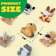 thumbnail image 4 of Joyfy 24 Pcs Small Stuffed Animals 3“ Kids Party Favors Bulk Safari Animals Plush Toys, Party Bag Stuffers, Birthday Favors, Classroom Prize, Bulk Gifts for Christmas, 4 of 7