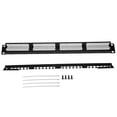 thumbnail image 4 of ANGGREK Cat 6 Patch Panel,24 Port Patch Panel Engineering UTP Distribution Frame Cat 6 Unshielded RJ45,GL PP-1724 C6 Patch Panel, 4 of 8