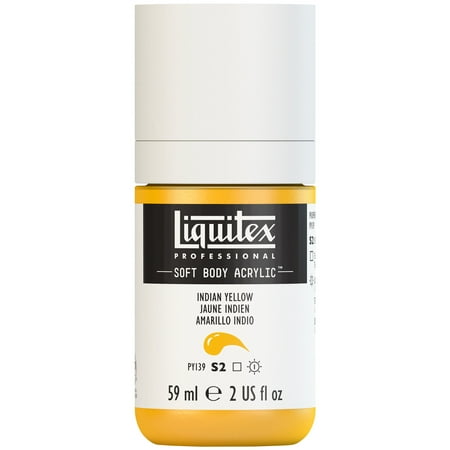 UPC: 0887452998020 | Liquitex Professional Soft Body Acrylic Color 2 oz. Indian Yellow