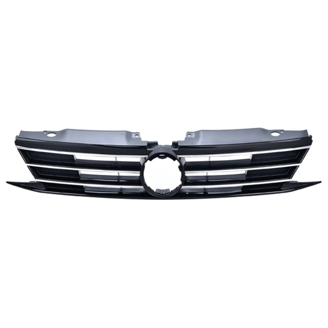 Parrilla Jetta 2015 A 2018 Volkswagen Negra Brillante C/Mold Crom TONG YANG .