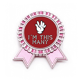 thumbnail image 1 of Cifras de hace cinco años Insignia broche Medalla rosa premiada, 1 of 3