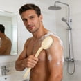 thumbnail image 5 of ONLYEOR Long Handle Body Scrubber Bath Brush B, Back Scratcher & Exfoliating Tool, Ergonomic for Deep Cleaning, For Shower & Bath Use, 5 of 7