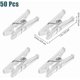 thumbnail image 2 of 30-Pack Transparent Mini Clothespins for Photos and Crafts, 2 of 5