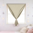 thumbnail image 5 of Self Adhesive Blackout Curtain Drapes, Thermal Insulated Room Darkening Window Coverings, No Drill Rental Friendly Blinder for Bedroom Bay Window & Living Room Sun Shading, 5 of 8