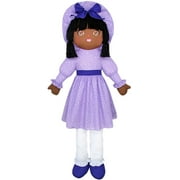 Anico Well Made Play Doll for Children Life Size Sweetie Mine, African American, 43" Tall, Lavender