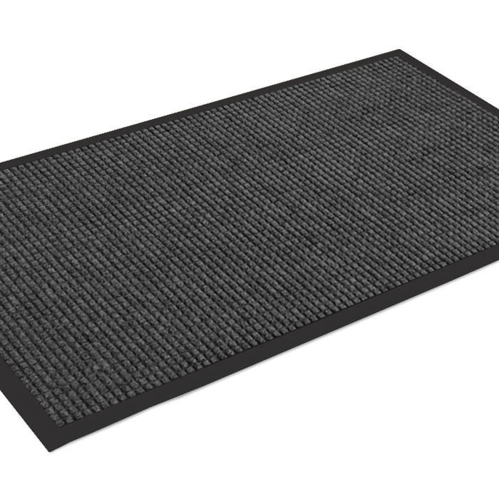 Waterhog Snow Blower Landing Pad Square Rubber Mat w/ Border Dam