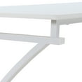 thumbnail image 4 of OSP Home Furnishings Olympic 48" Desk in White Metal, 4 of 10
