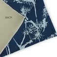 thumbnail image 2 of 3' x 5' Simply Daisy Windy Blossom Modern & Contemporary Chenille Area Rug, Navy, 2 of 4