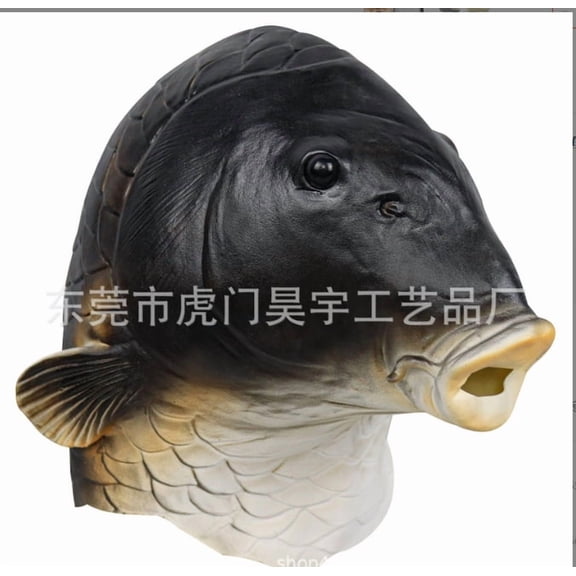 Funny Goldfish Head Fish for Parties and