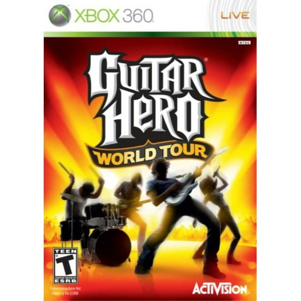 Guitar Hero World Tour Activision Xbox 360 Game Only Walmart Com Walmart Com