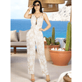 thumbnail image 2 of Enterizo Largo Unitalla Mujer Palazzo Casual Jumpsuit Juvenil Jumper, 2 of 5