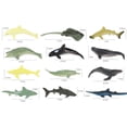 thumbnail image 4 of Juego de Juguetes de animales marinos ANGGREK 64 piezas PVC, 4 of 8