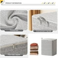 thumbnail image 6 of 220L Large Storage Bins With Lids Clearance! Storage Containers, Extra Large Storage Bags For Clothes Tote Bag, Double Zipper For Space Saving Travel, Heavy Duty Storage With Handles Under 10$, 6 of 8