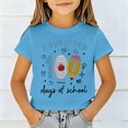 thumbnail image 4 of UACY 100 Days of School Shirt for Kids Boys Girls Funny 100th Day of School Toddler Graphic Short Sleeve T-Shirt, 4 of 6