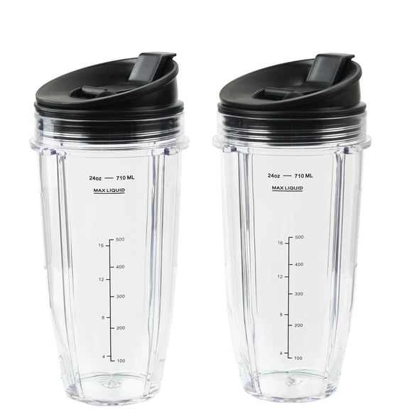 Vasos batidores GahSelec para batidora Ninja de 700 ml (2 unidades)