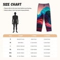 thumbnail image 3 of Bingfone Colorful Surreal Landscape Pattern Pajamas for Women,Pajama Pants with Pockets-Small, 3 of 6