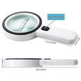 thumbnail image 4 of 30x High Handheld Strong Magnifying Glass With 12 Led And Uv Light, 4 of 4