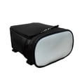 thumbnail image 1 of Ethern Rear Bike Rack Bag Multifunctional Bicycle Trunk Pannier for Travel Shopping Black and Silver, 1 of 9