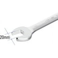 thumbnail image 4 of 24mm(15/16") Flex-Head Ratcheting Combination Wrench Metric 72 Teeth 12 Point Ratchet Box Ended and Open End Spanner Tools, Flexible Head Gear Wrench, Heat-Treated CR-V, 4 of 7