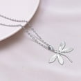 thumbnail image 3 of Stainless Steel Dragonfly Style Holiday Cocktail Party Statement School Class Pendant Necklace, 3 of 8