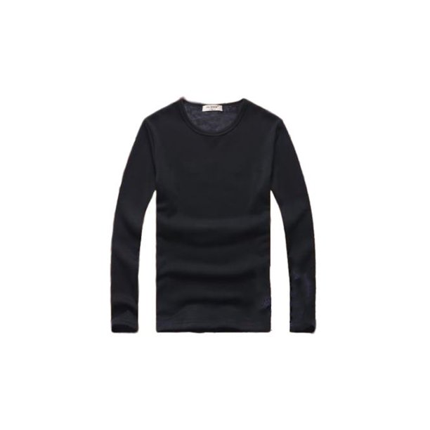 Minnieouse Top básico para hombre, ropa interior cálida de otoño, Base para clima frío, ropa de Color sólido, Jersey informal de ocio, deportes, Camisetas XXL Espesar negro Minnieouse AP013161-08