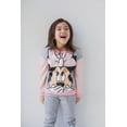 thumbnail image 2 of Disney Minnie Mouse Toddler Girls Fleece Sweatshirt and Pants Set Infant to Little Kid, 2 of 5