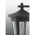 thumbnail image 2 of Progress Lighting East Haven 1-Light LED Outdoor Wall Lantern in Black with Seeded Glass Shade, 2 of 6