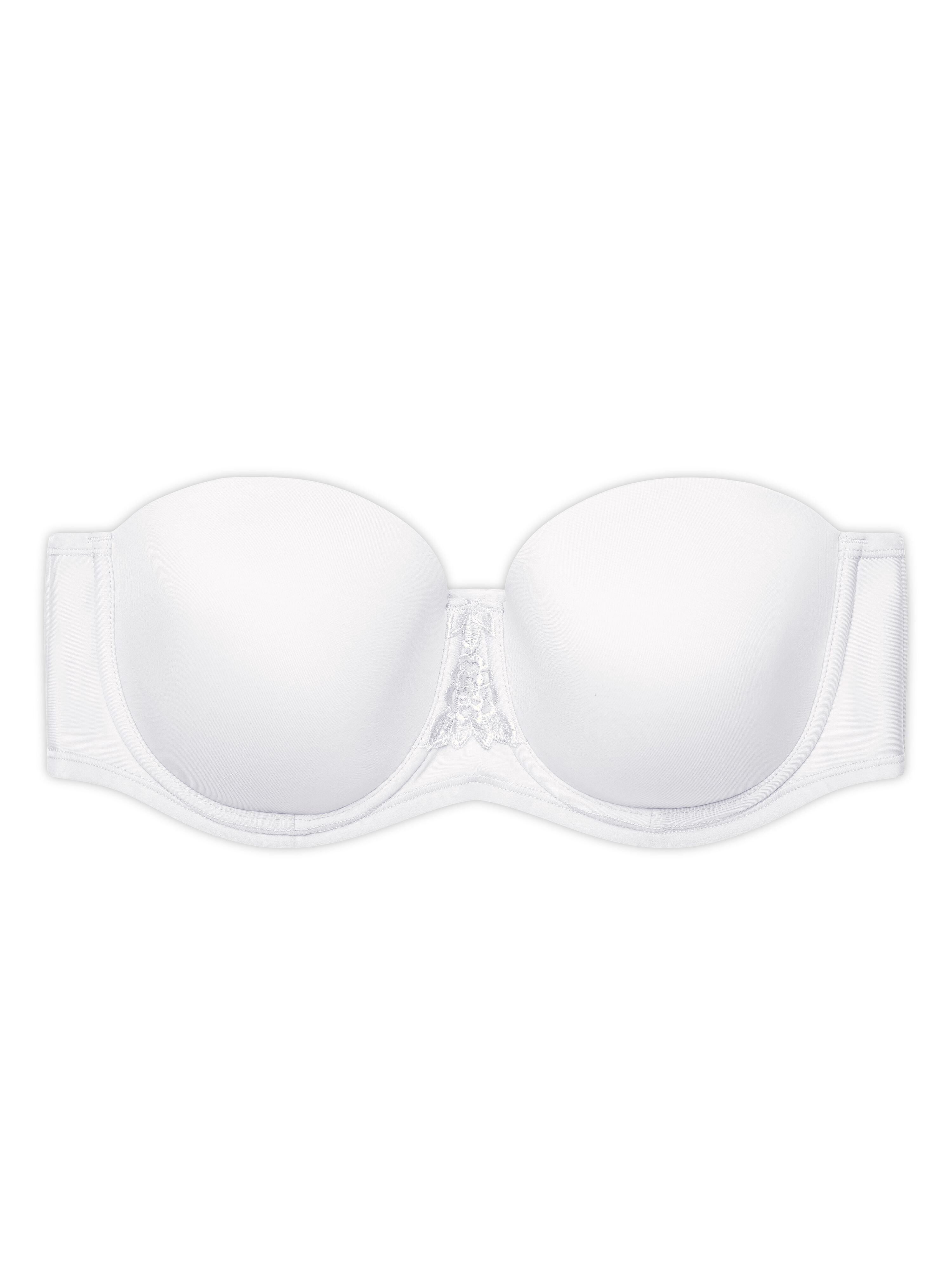 Vanity Fair Lingerie Women's Beauty Back Smoothing Underwire Strapless Bra, Style 74380