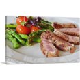 thumbnail image 1 of ARTCANVAS Asparagus And Steak Diner Restaurant decor Canvas Art Print - Size: 60" x 40" (1.50" Deep) (3-Piece), 1 of 9